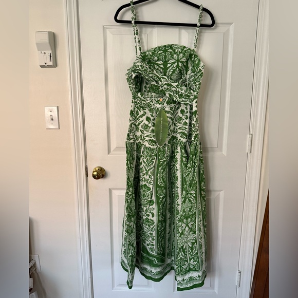 FARM Rio Linen Midi Dress - Picture 4 of 7